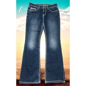 Cruel Denim Jeans Women’s Size 30 9R Hannah Flare Mid Rise Stretch Bootcut